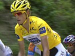 Andy Schleck pendant la dixime tape du Tour de France 2010